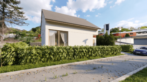 Visualisierung Satteldach