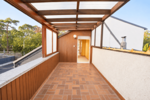 Überdachte Terrasse – DHH