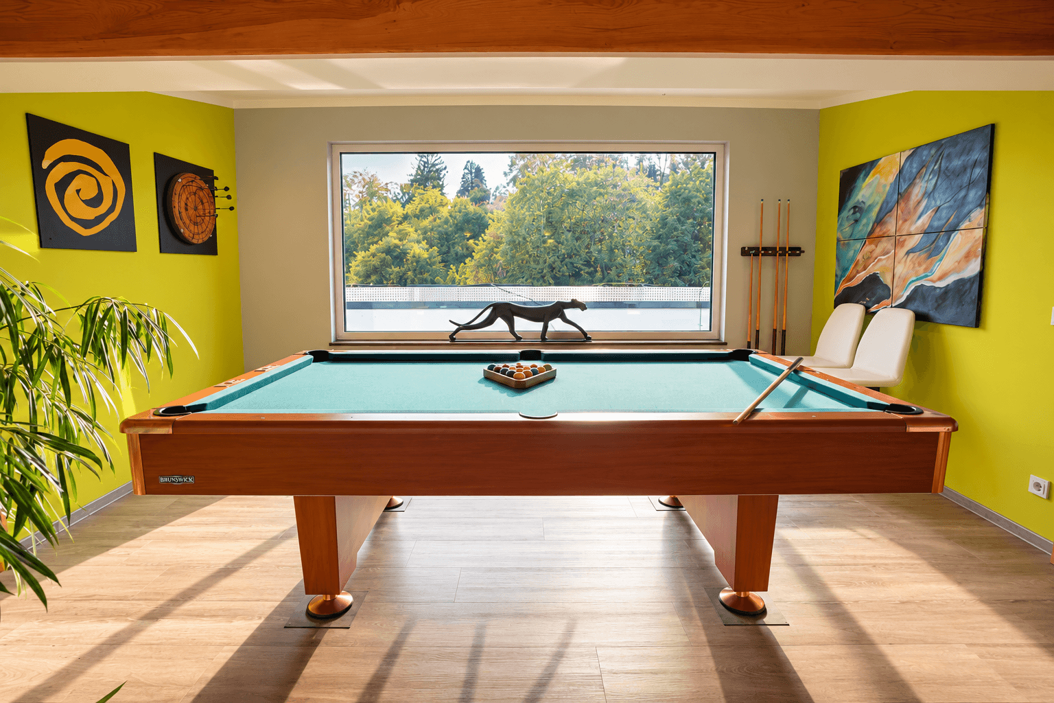 Wohnbereich-Billiardtisch
